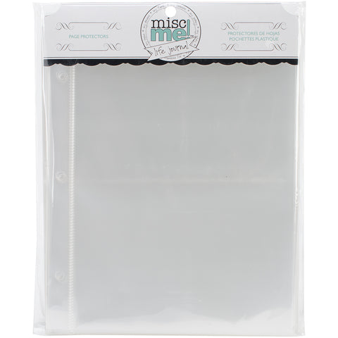 BoBunny Misc Me Page Protectors 8"X6" 40/Pkg