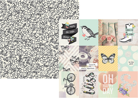 Bliss Double-Sided Cardstock 12"X12"