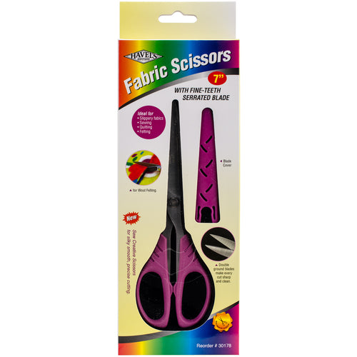 Havel's Sew Creative Serrated Fabric Scissors
