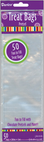 Treat Bags 3"X10" 50/Pkg