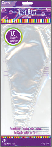 Treat Bags 12" Cone 20/Pkg
