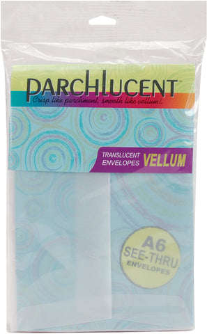 Leader A6 Parchlucent Vellum Envelopes (4.75"X6.5") 25/Pkg