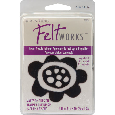 Dimensions Feltworks Learn Needle Felting Kit
