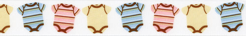 Offray Onesie Ribbon 7/8"X9'