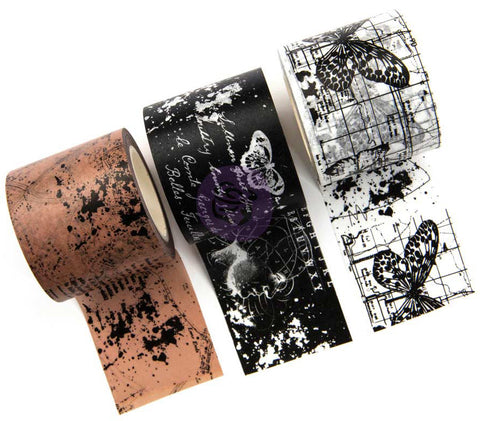 Prima Marketing Traveler's Journal Decorative Tape 3/Pkg