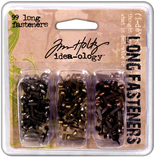 Idea-Ology Metal Long Paper Fasteners .4375" 99/Pkg