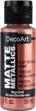 DecoArt Acrylic Matte Metallics 2oz
