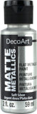 DecoArt Acrylic Matte Metallics 2oz