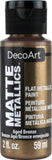 DecoArt Acrylic Matte Metallics 2oz