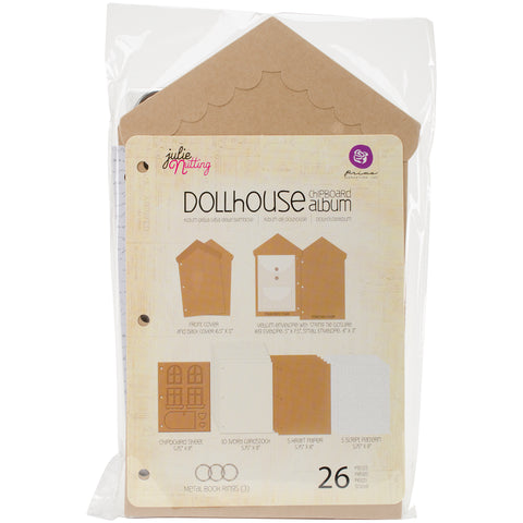 Prima Marketing Julie Nutting Chipboard Album 6.5"X11"