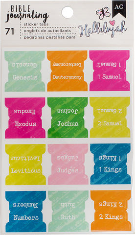 American Crafts Bible Journaling Sticker Tabs
