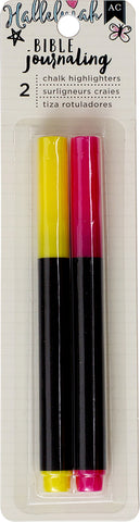 American Crafts Bible Journaling Chalk Highlighters 2/Pkg