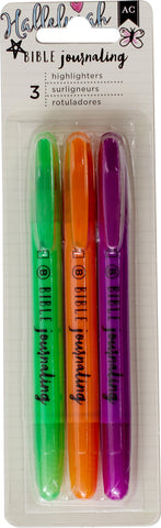 American Crafts Bible Journaling Highlighters 3/Pkg