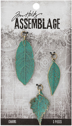 Tim Holtz Assemblage Charms 3/Pkg