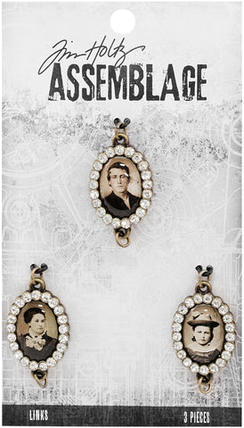 Tim Holtz Assemblage Links 3/Pkg