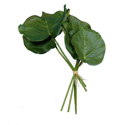 Hibiscus Leaf Bunch 11" 6/Pkg