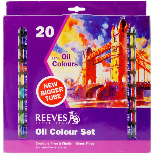 Reeves Oil Colour 22ml 20/Pkg
