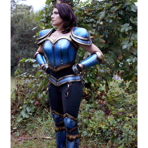 Simplicity Jackie Craft Cosplay Misses Armor