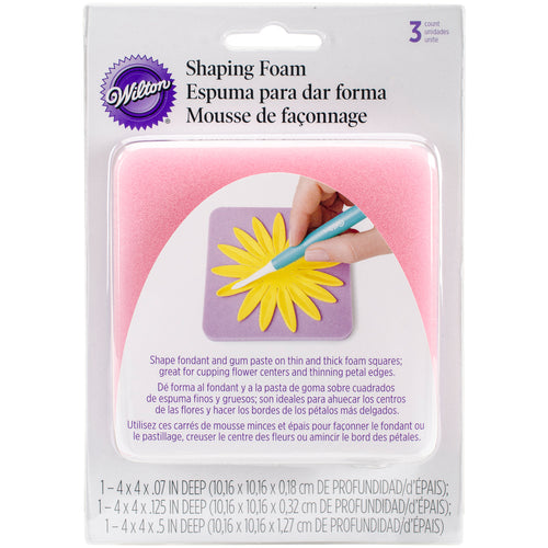 Fondant Shaping Foam 4"X4" 2/Pkg