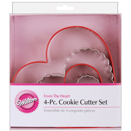 Nesting Metal Cookie Cutter Set 4/Pkg