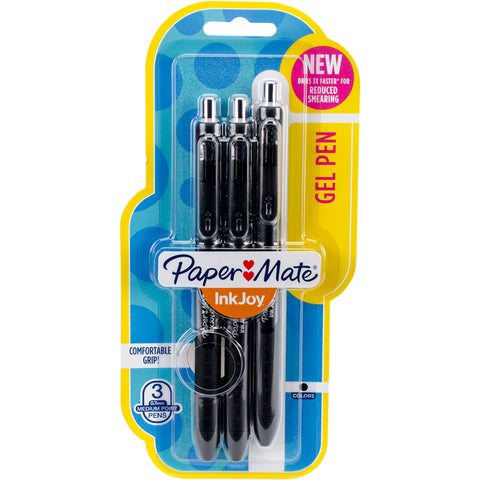 Paper Mate Inkjoy Gel Pens .7mm 3/Pkg