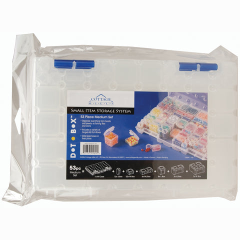 Cottage Mills Dot Box Storage System 53pcs