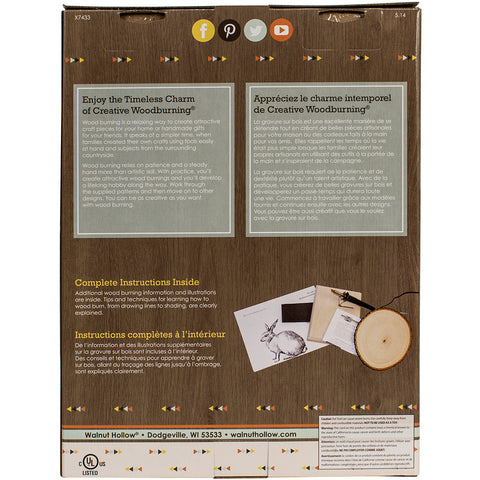 Creative Woodburning Craft Kit I