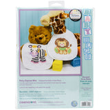 Dimensions/Baby Hugs Stamped Cross Stitch Kit 9"X14" 2/Pkg