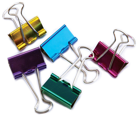 Medium Binder Clips 1" 5/Pkg