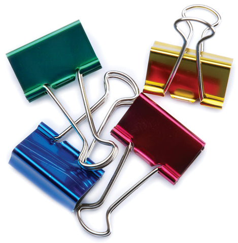 Large Binder Clips 1.25" 4/Pkg