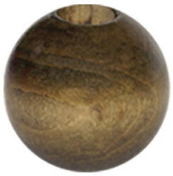 Round Wood Beads 32mm 2/Pkg