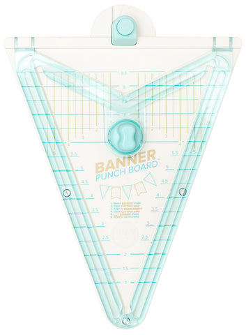 We R Memory Keepers Banner Punch Board