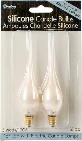 Electric Silicone Pearlized Gold Bulbs 2/Pkg