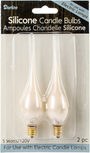 Electric Silicone Pearlized Gold Bulbs 2/Pkg