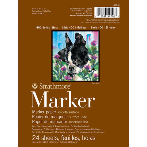Strathmore Marker Paper Pad 6"X8"