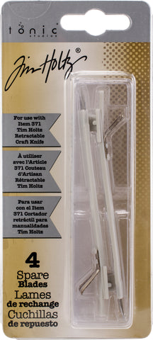 Tim Holtz Retractable Craft Knife Refill Blades 4/Pkg