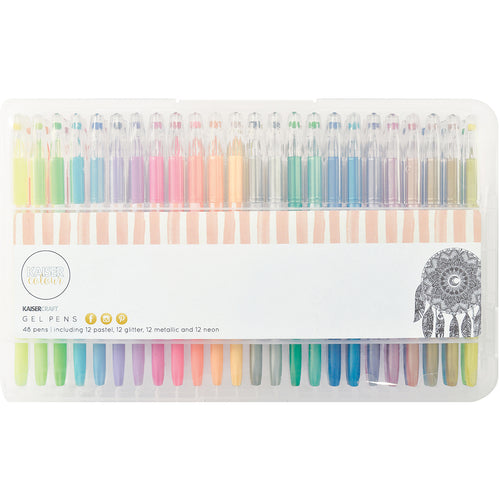 KaiserColour Gel Pens 48/Pkg