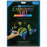Foil Engraving Art Blank Boards 5"X7" 6/Pkg