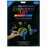 Foil Engraving Art Blank Boards 8"X10" 6/Pkg