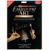 Foil Engraving Art Blank Boards 8"X10" 6/Pkg