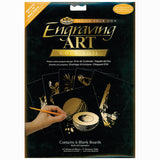 Foil Engraving Art Blank Boards 8"X10" 6/Pkg