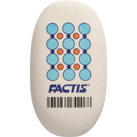 Factis Jumbo Oval Eraser 6/Pkg