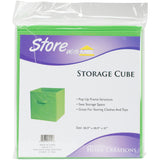 Square Fabric Storage Cube 10.5"X10.5"X11"