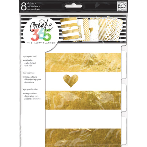 Happy Planner Medium Dividers 8/Pkg