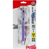 Pentel EnerGel Alloy Retractable Liquid Gel Pen .7mm 1/Pkg