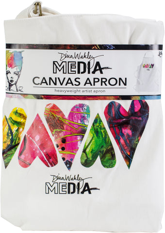 Dina Wakley Media Canvas Apron