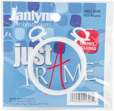 Janlynn Just A Frame Round 2.5" 2/Pkg