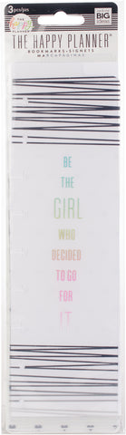 Happy Planner Medium Bookmarks 3/Pkg