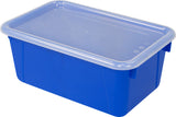 Storex Small Cubby Bin W/ Cover 12.2"X7.8"X5.1"