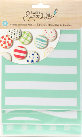 Sweet Sugarbelle Decorating Stencil 8/Pkg